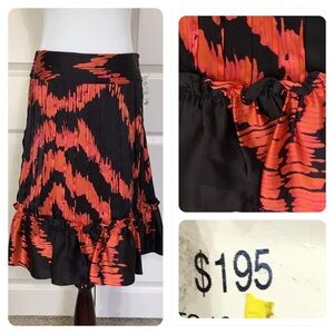 NWT! Etcetera silk skirt